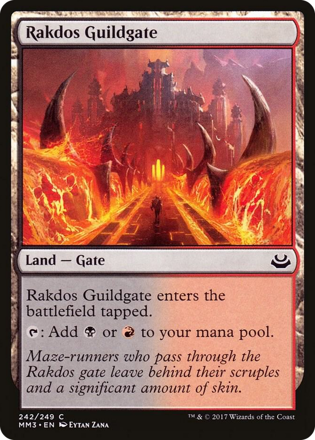 0242 Rakdos Guildgate C Modern Masters 2017