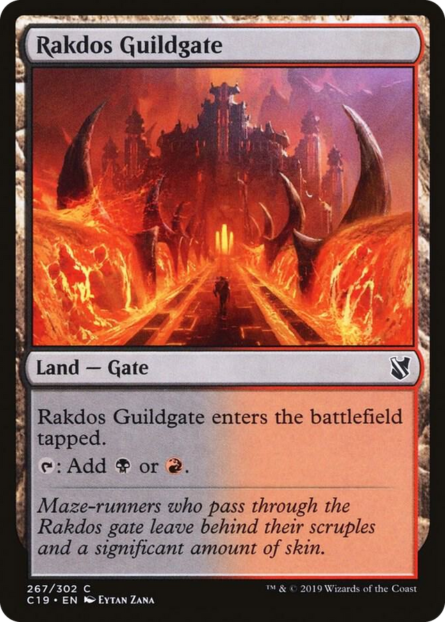 0267 Rakdos Guildgate C Commander 2019