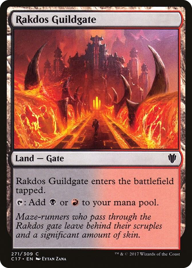 0271 Rakdos Guildgate C Commander 2017