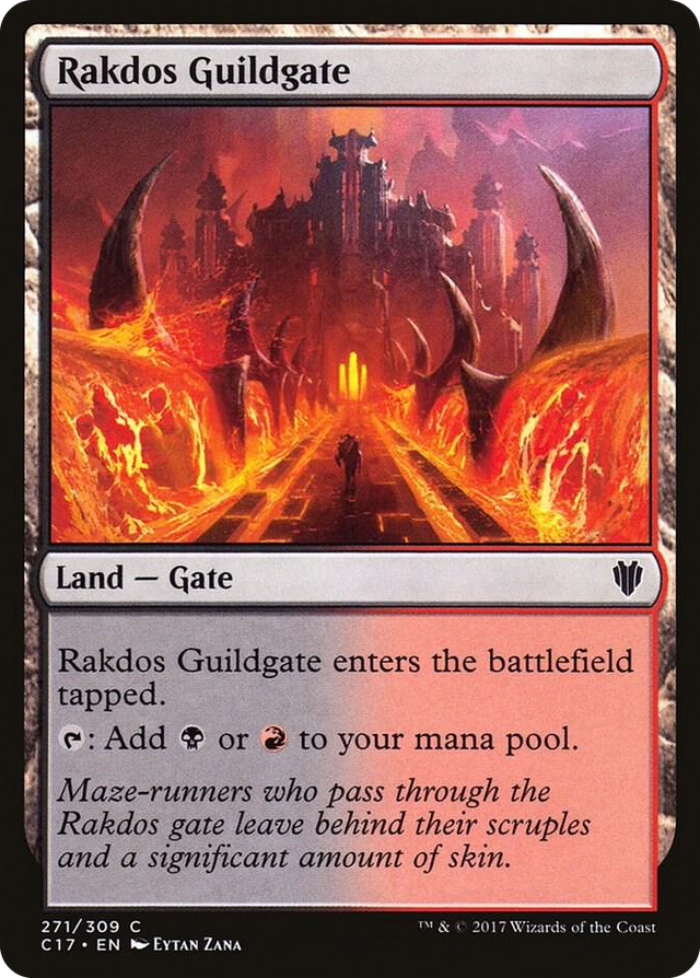 0271 Rakdos Guildgate C Commander 2017