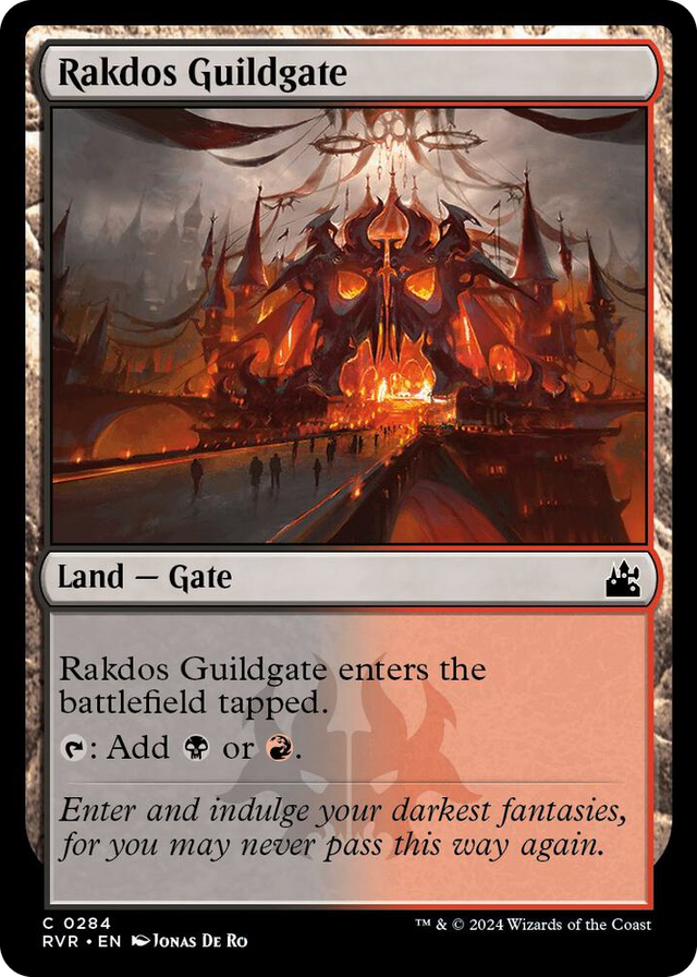 0284 Rakdos Guildgate C Ravnica Remastered