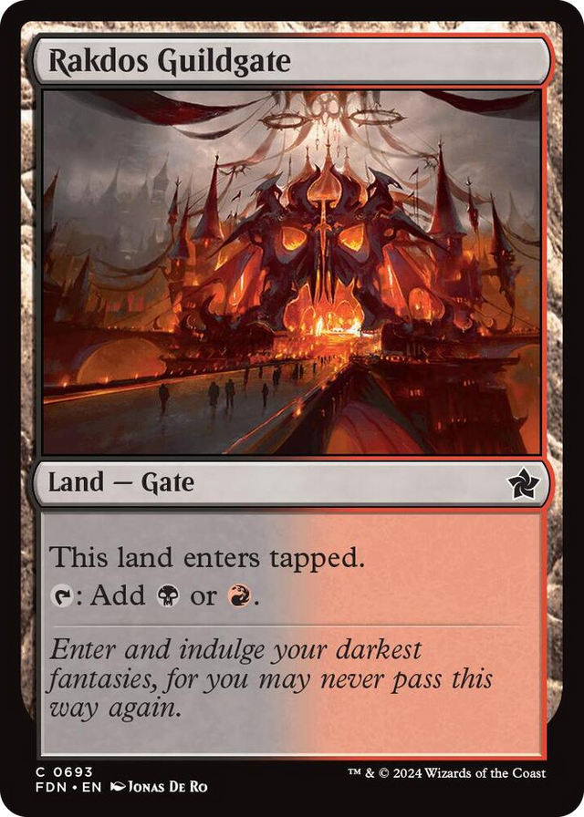 0693 Rakdos Guildgate C Foundations