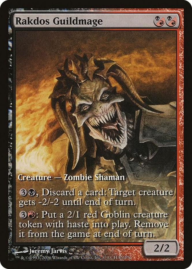 Rakdos Guildmage #3 P - Champs Promos Pokemon card