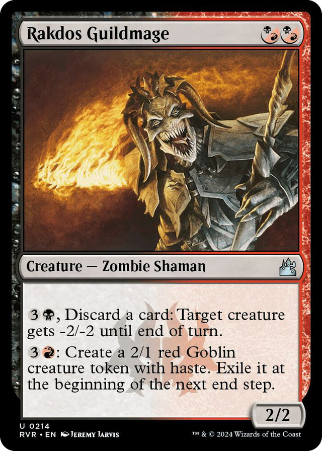 0214 Rakdos Guildmage U Ravnica Remastered