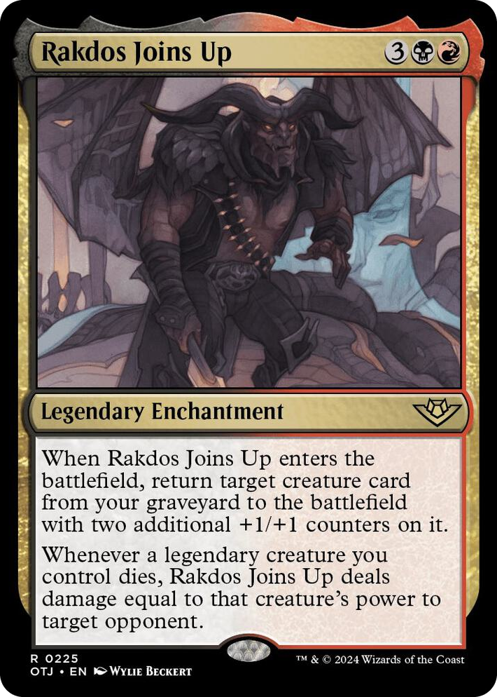0225 Rakdos Joins Up R Outlaws of Thunder Junction