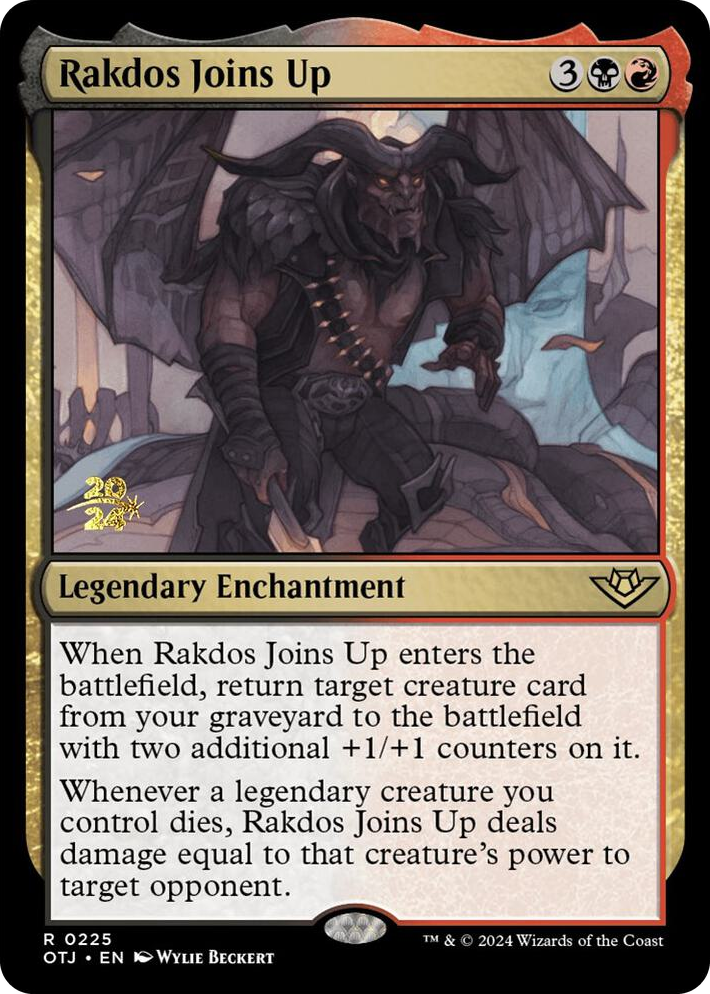 0225 Rakdos Joins Up R Prerelease Cards