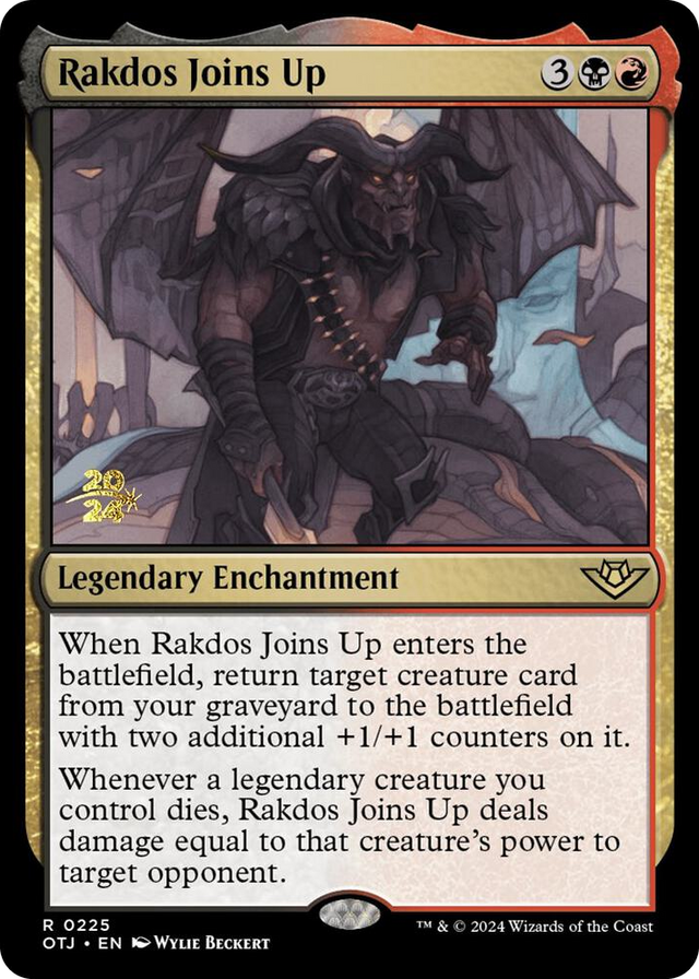0225 Rakdos Joins Up R Prerelease Cards