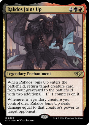0225 Rakdos Joins Up R Promo Pack: Outlaws of Thunder Junction