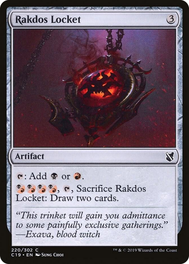 0220 Rakdos Locket C Commander 2019