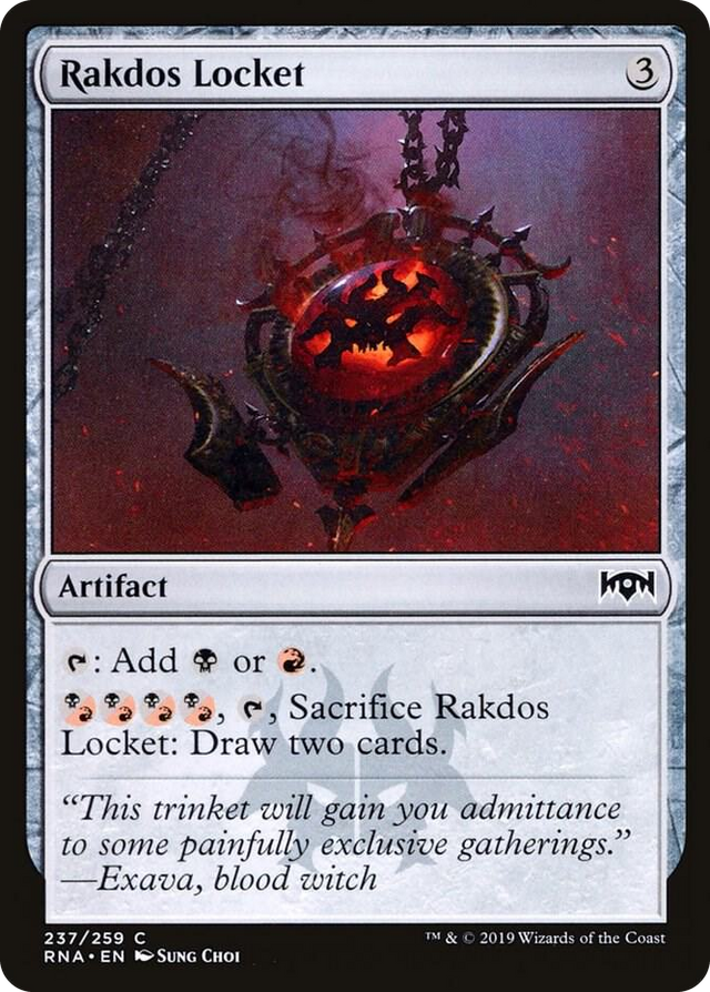 0237 Rakdos Locket C Ravnica Allegiance