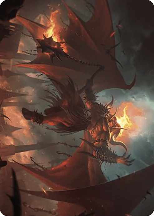 0022 Rakdos, Patron of Chaos Art Card (22/49) S Art Series: Murders at Karlov Manor