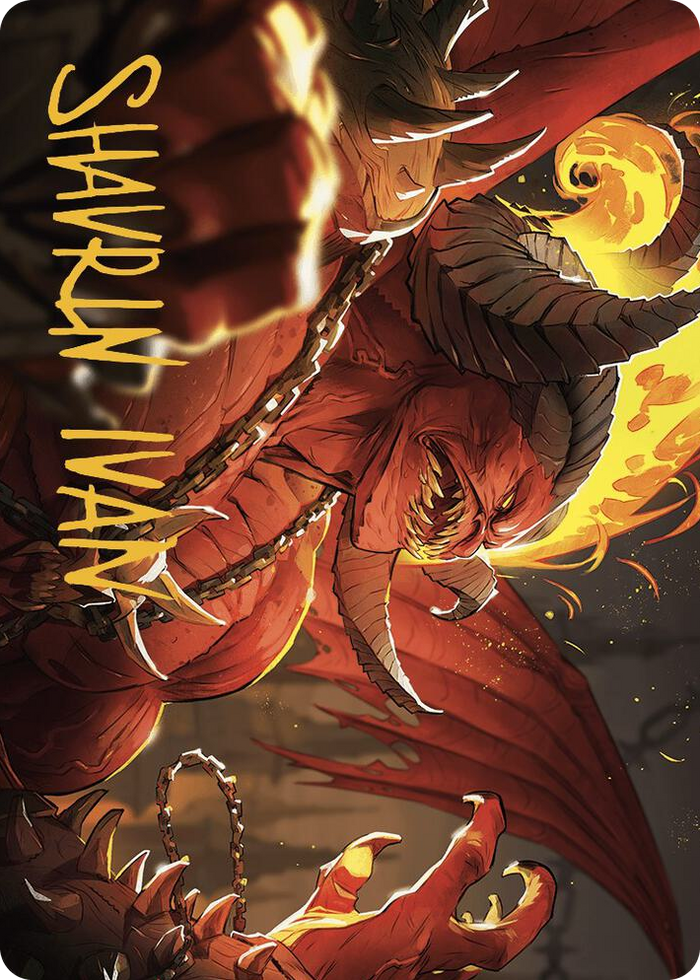 Rakdos, Patron of Chaos Art Card (45/49) (Gold-Stamped Signature) #45 S - Art Series: Murders at Karlov Manor Pokemon card