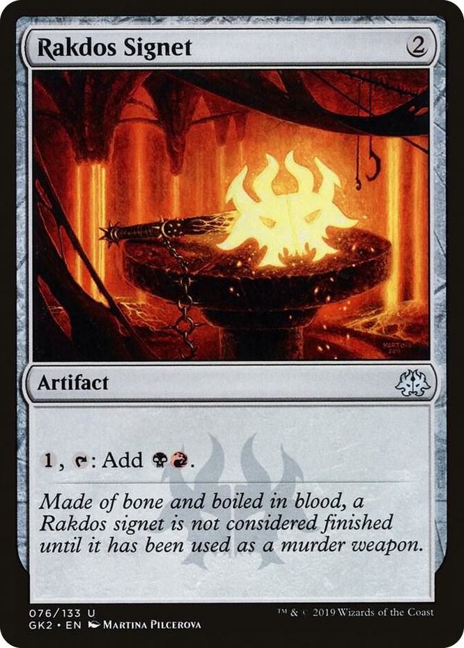 0076 Rakdos Signet U Ravnica Allegiance: Guild Kits