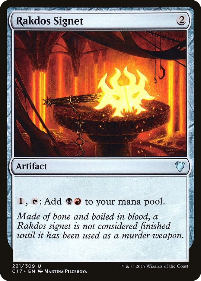 0221 Rakdos Signet U Commander 2017