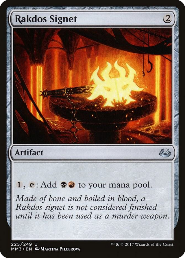 0225 Rakdos Signet U Modern Masters 2017