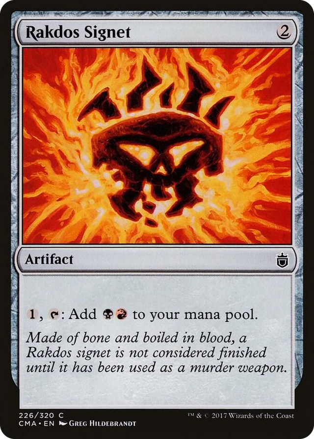 0226 Rakdos Signet C Commander Anthology