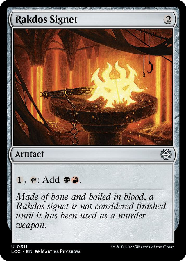 0311 Rakdos Signet U Commander: The Lost Caverns of Ixalan
