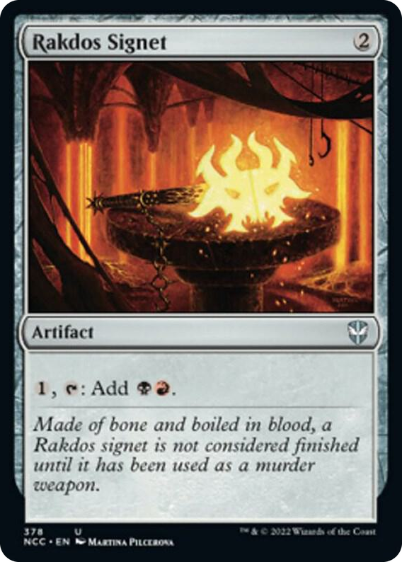 0378 Rakdos Signet U Commander: Streets of New Capenna