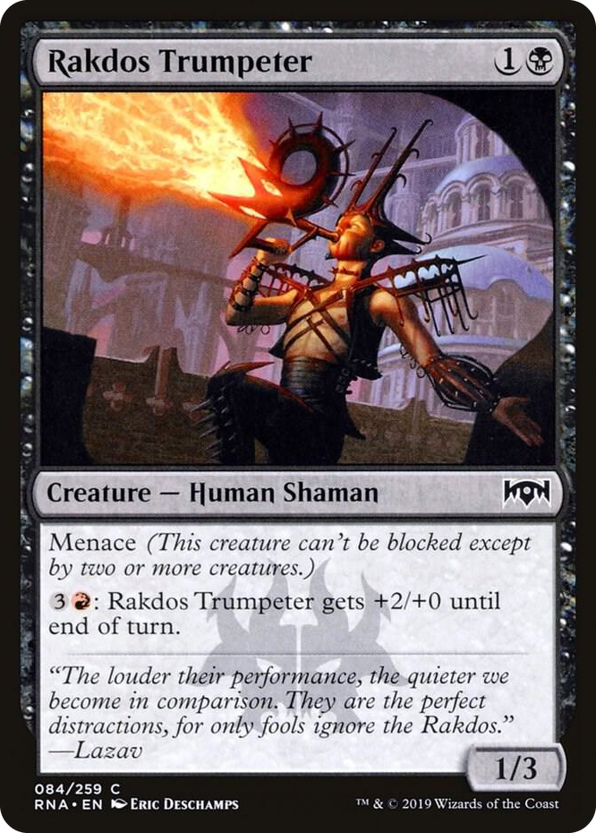0084 Rakdos Trumpeter C Ravnica Allegiance