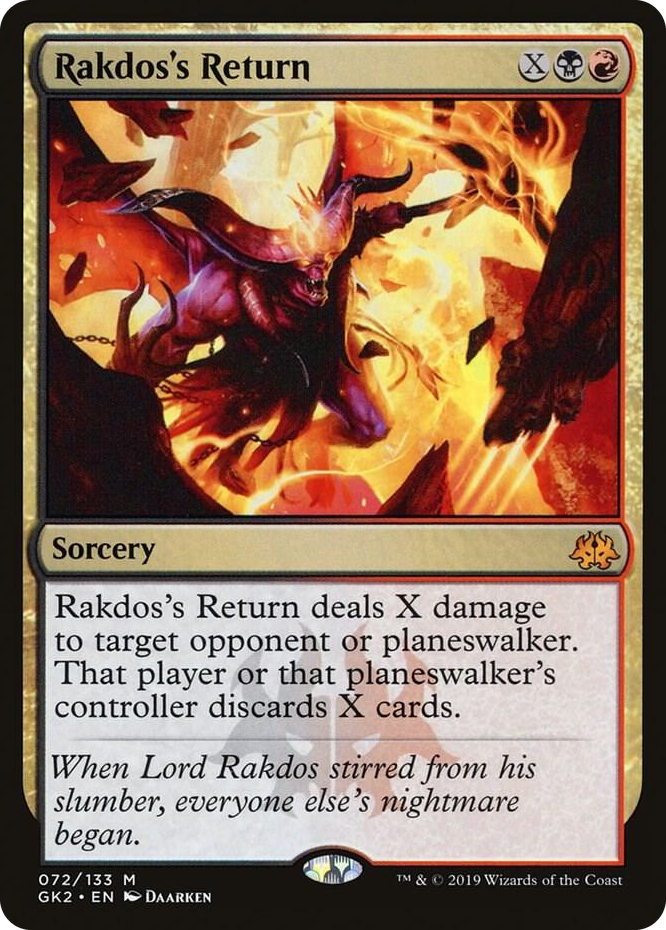 0072 Rakdos's Return M Ravnica Allegiance: Guild Kits