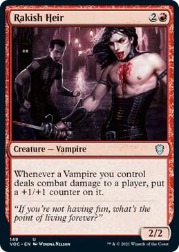0149 Rakish Heir U Commander: Innistrad: Crimson Vow