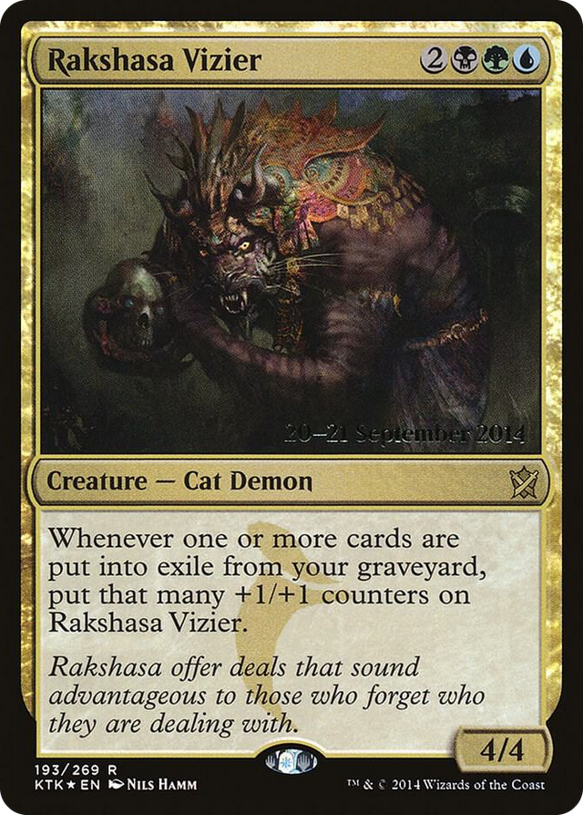 0193 Rakshasa Vizier R Prerelease Cards
