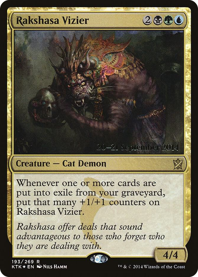 Rakshasa Vizier #193 R - Prerelease Cards Pokemon card