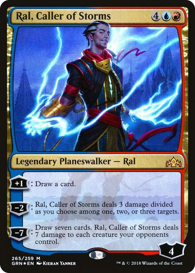 0265 Ral, Caller of Storms M Guilds of Ravnica
