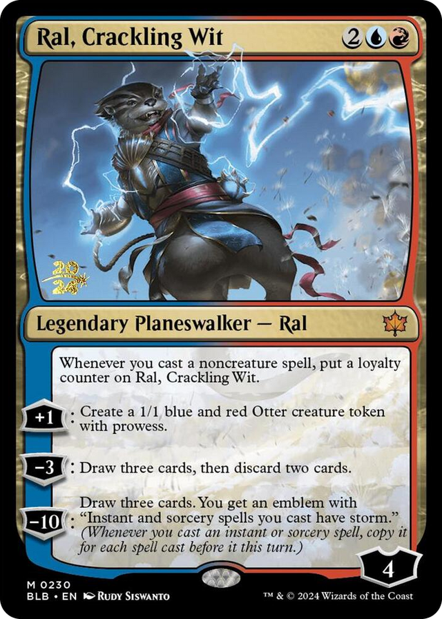 0230 Ral, Crackling Wit M Prerelease Cards