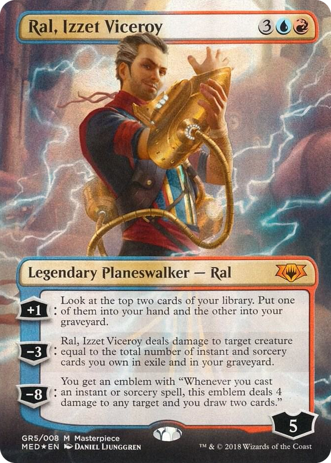 GR005 Ral, Izzet Viceroy M Mythic Edition: Guilds of Ravnica