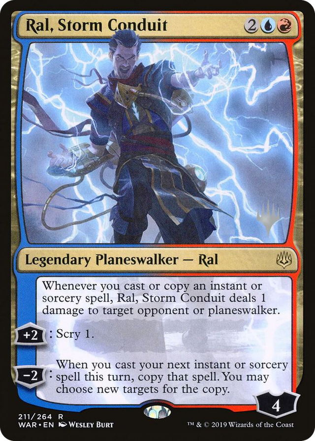 0211 Ral, Storm Conduit R Promo Pack: Throne of Eldraine