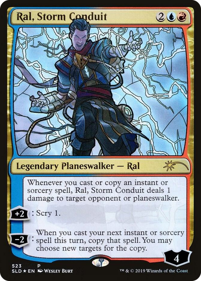 0523 Ral, Storm Conduit (Stained Glass) P Secret Lair Drop Series