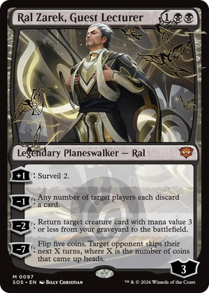 0097 Ral Zarek, Guest Lecturer M Secrets of Strixhaven
