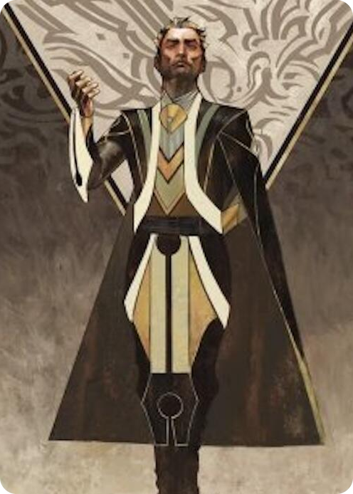 0027 Ral Zarek, Guest Lecturer Art Card S Art Series: Secrets of Strixhaven