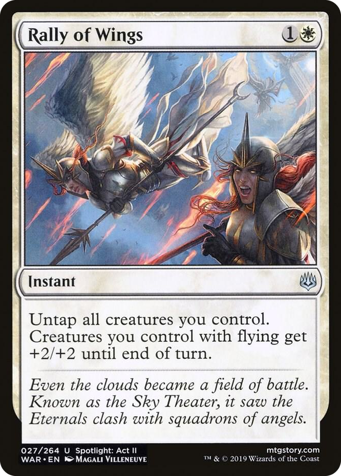 0027 Rally of Wings U War of the Spark