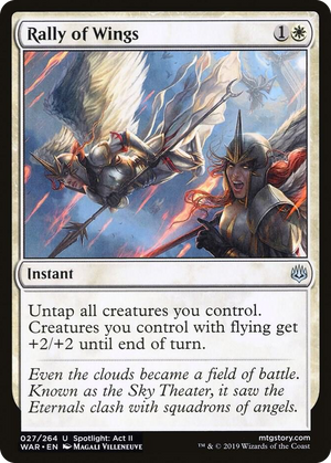 0027 Rally of Wings U War of the Spark