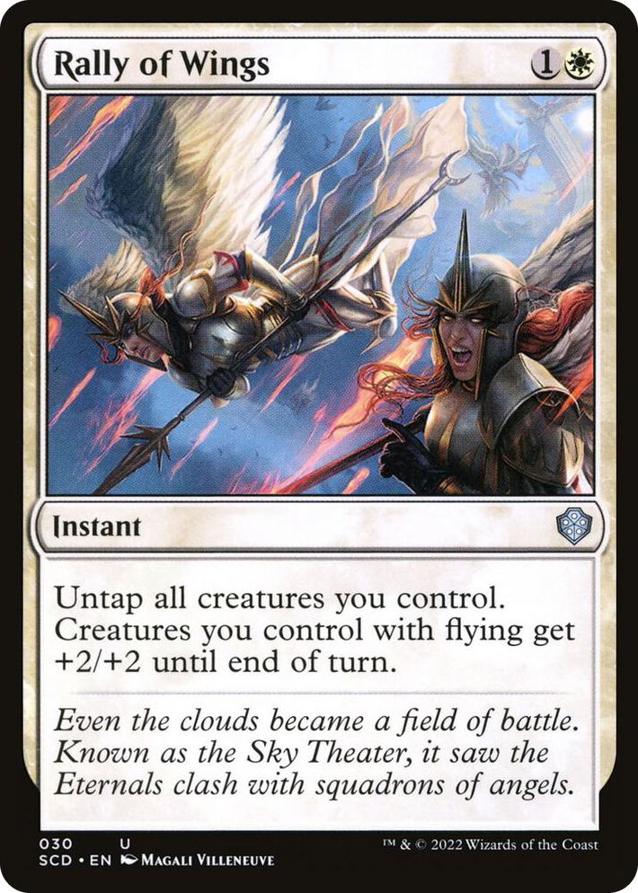 0030 Rally of Wings U Starter Commander Decks