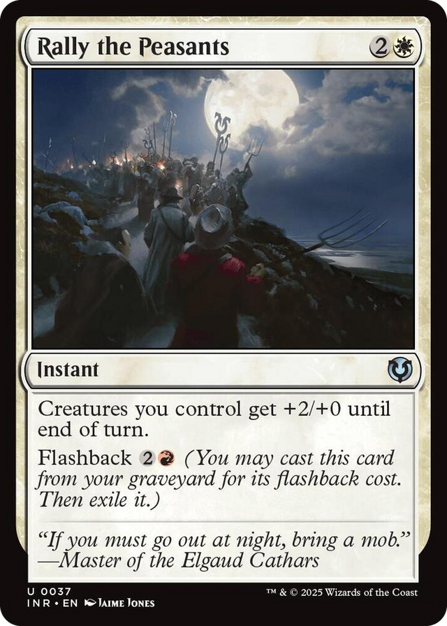 0037 Rally the Peasants U Innistrad Remastered