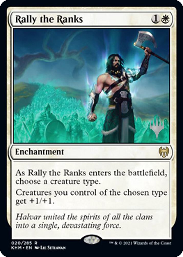 0020 Rally the Ranks R Promo Pack: Kaldheim
