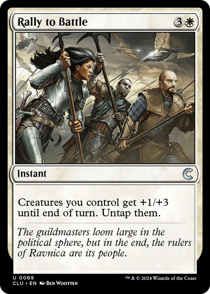 0069 Rally to Battle U Ravnica: Clue Edition