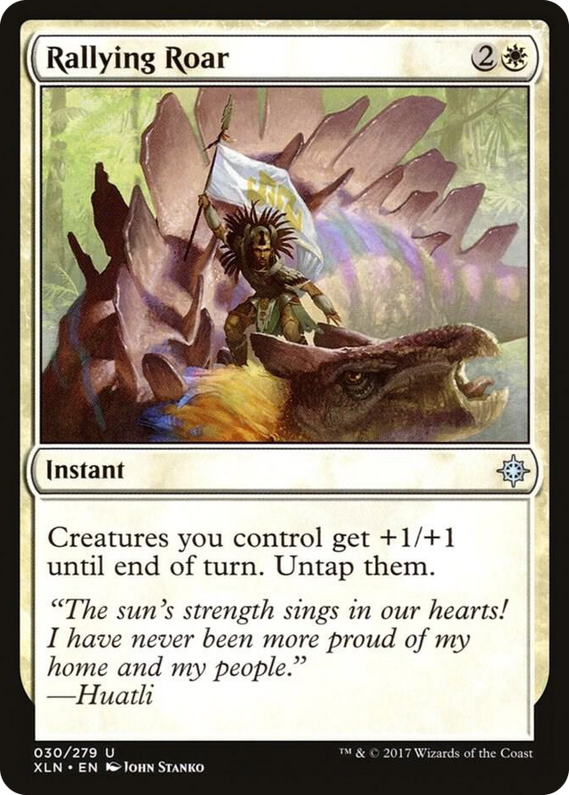 0030 Rallying Roar U Ixalan