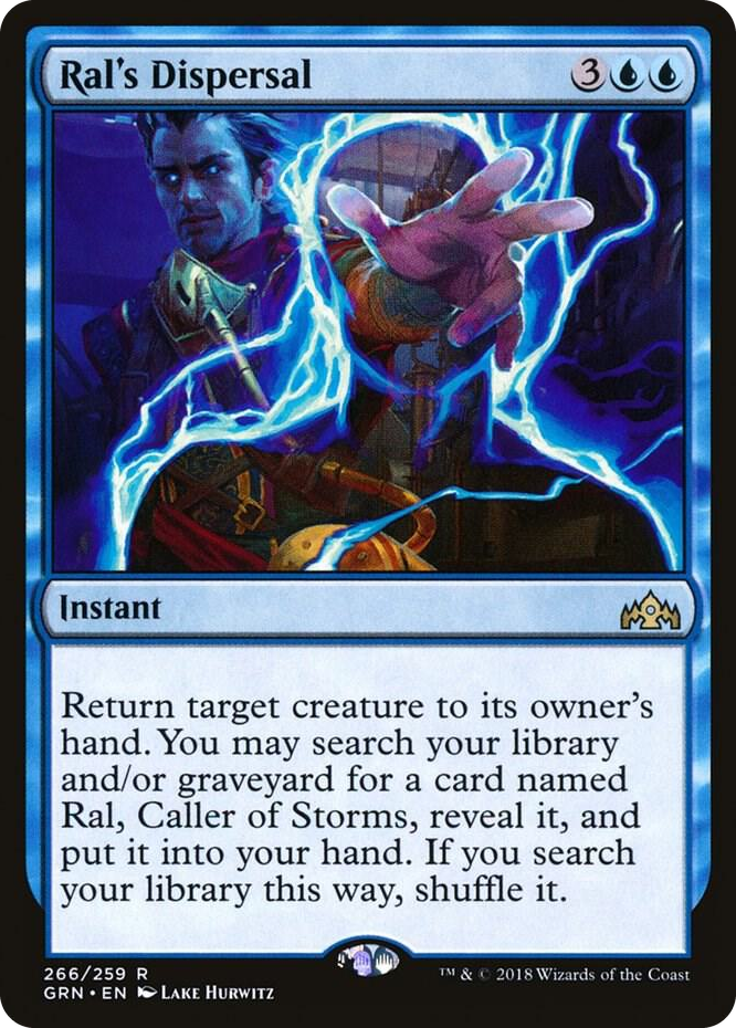 0266 Ral's Dispersal R Guilds of Ravnica