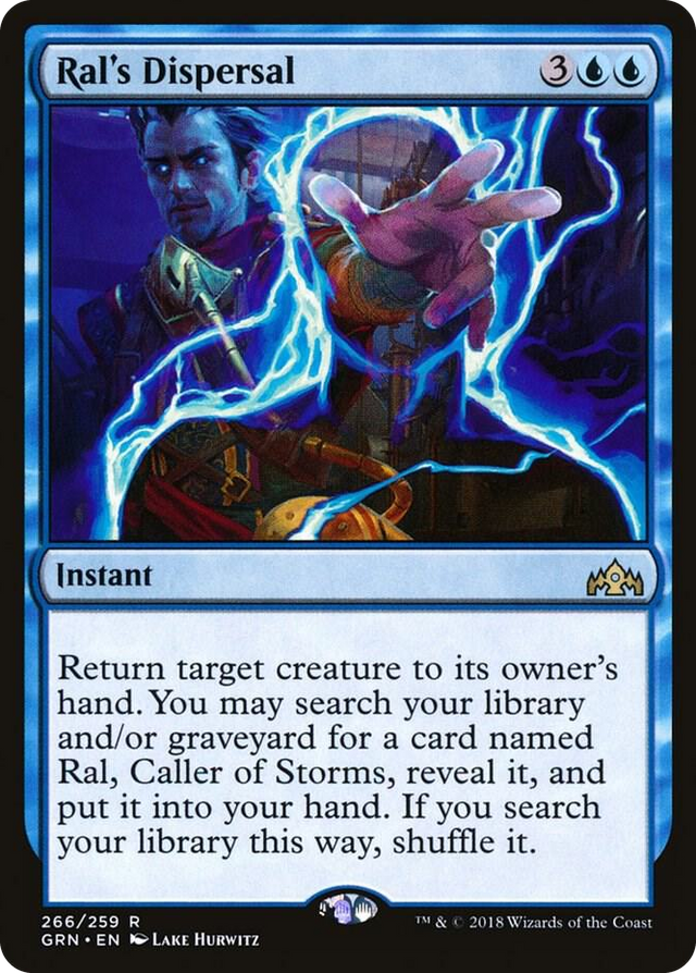 0266 Ral's Dispersal R Guilds of Ravnica