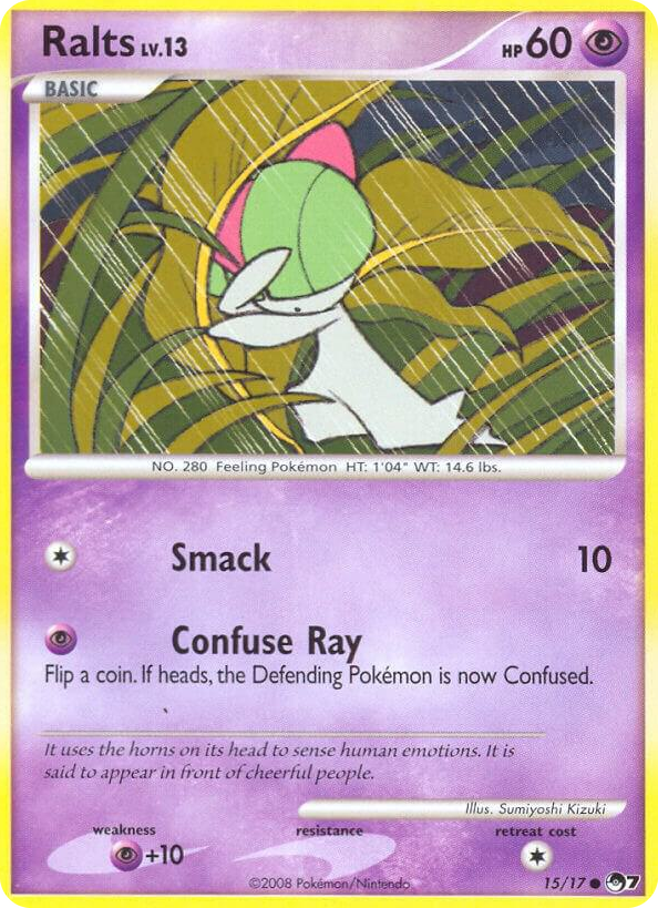 0015 Ralts Common POP Series 7