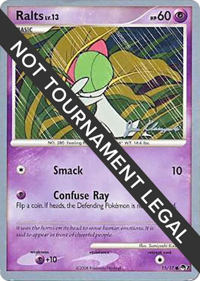 0015 Ralts (15) - 2008 (Jason Klaczynski) Common World Championship Decks