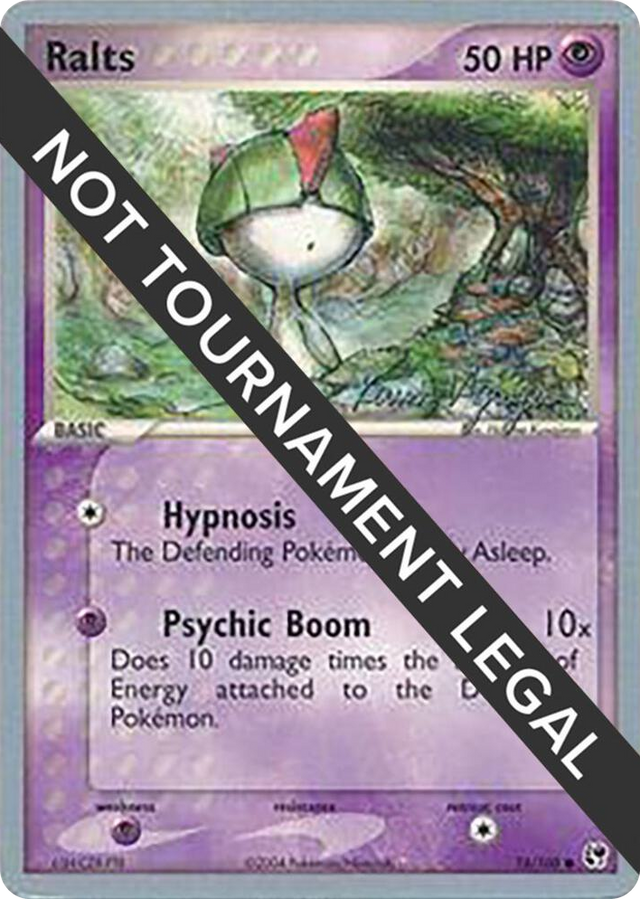 0074 Ralts - 2004 (Kevin Nguyen) Common World Championship Decks
