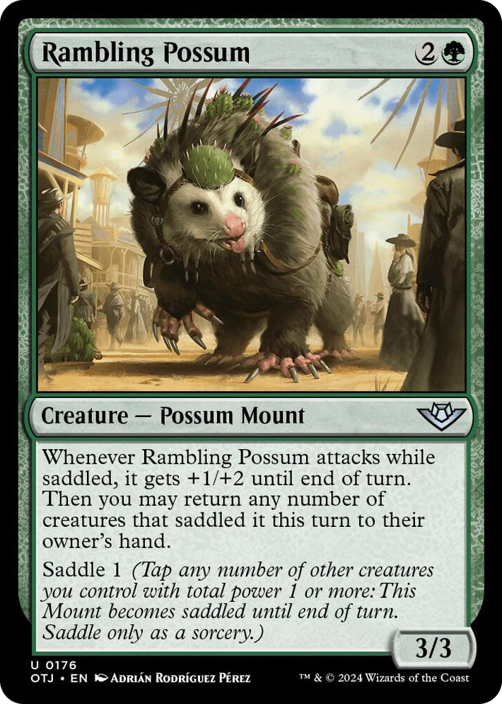 0176 Rambling Possum U Outlaws of Thunder Junction