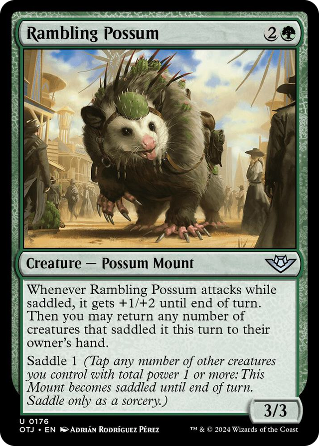 0176 Rambling Possum U Outlaws of Thunder Junction