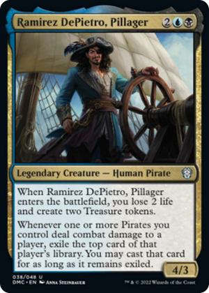 0038 Ramirez DePietro, Pillager U Commander: Dominaria United