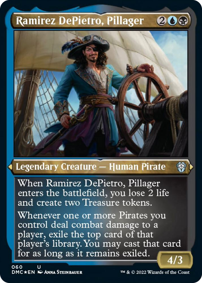 0060 Ramirez DePietro, Pillager (Foil Etched) U Commander: Dominaria United